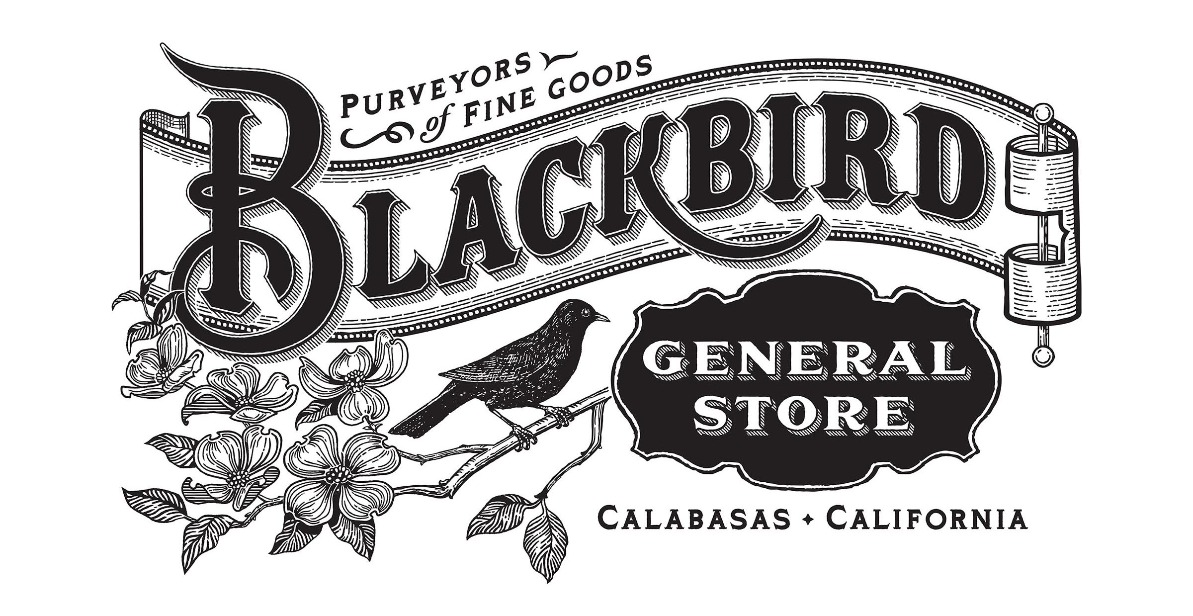 BlackbirdGS_Logo_Flowers_Large_10in