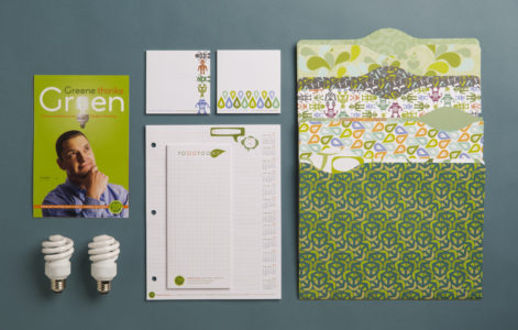 Frederic Printing Green Promotion stationery