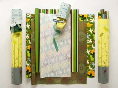 Frederic Printing gift wrap spread (project thumbnail)