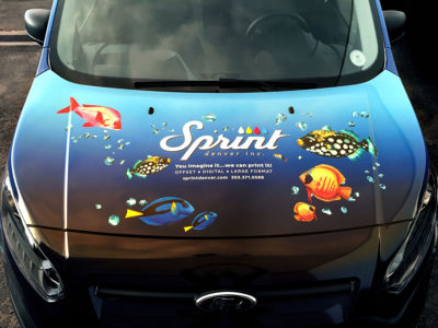 Sprint Octopus Truck hood