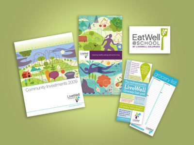 LiveWell Colorado public outreach materials (project thumbnail)